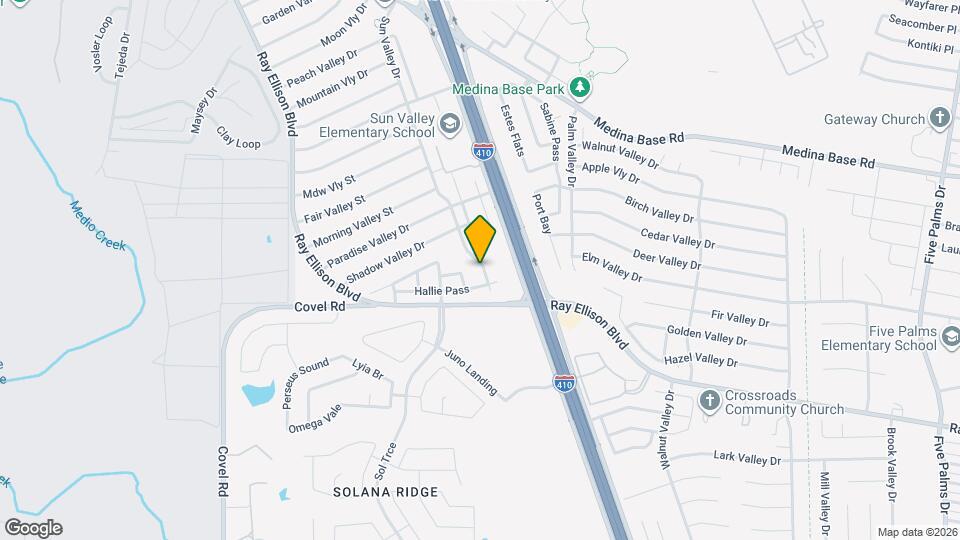 7115 Sun Valley Dr Map and Location Details