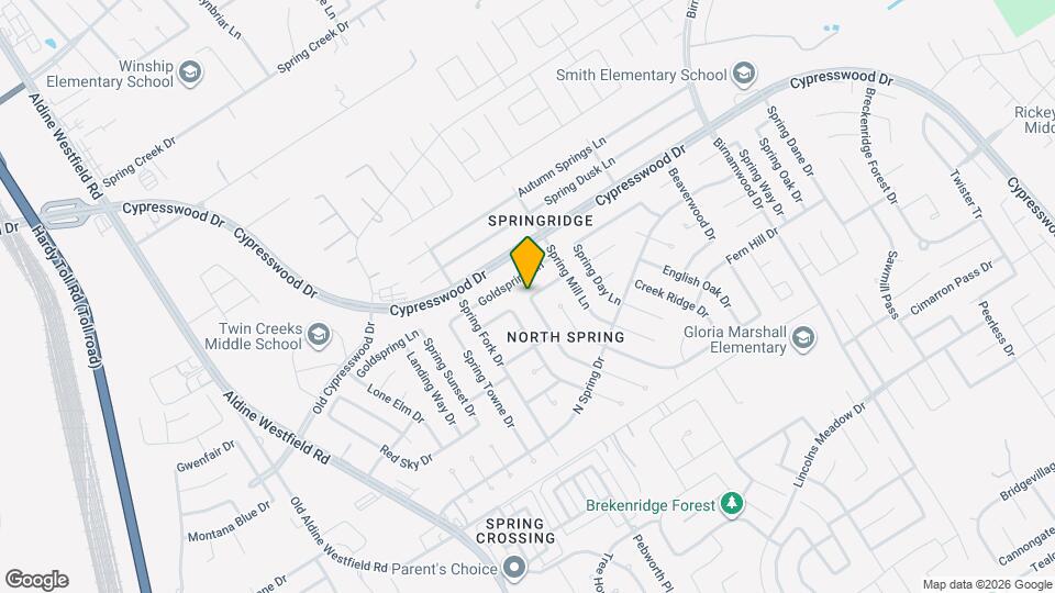 2403 Summer Spring Dr Map and Location Details