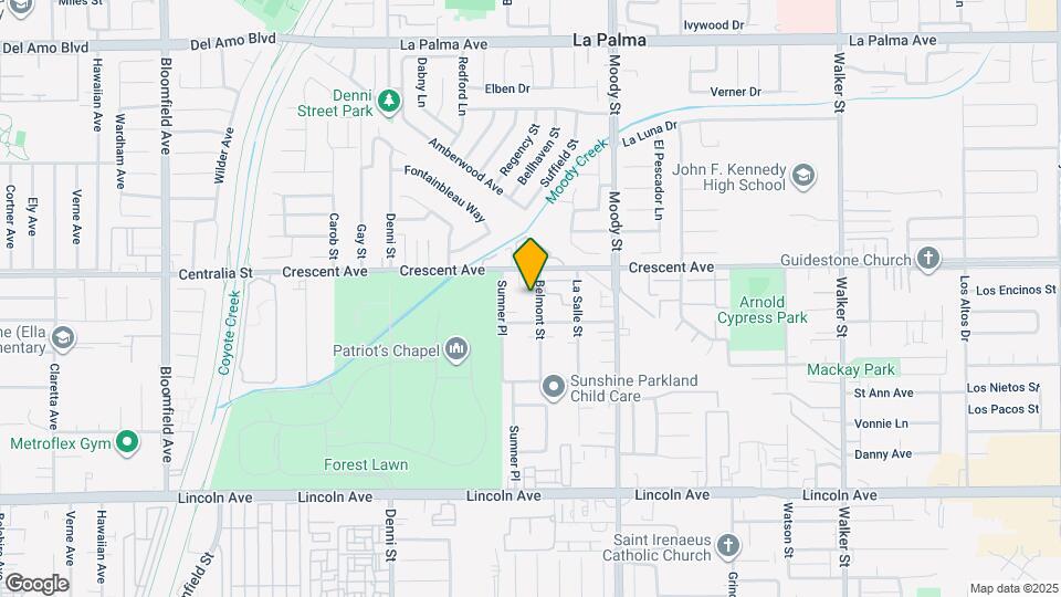 8561 Belmont St Mapa y Detalles de la Ubicación