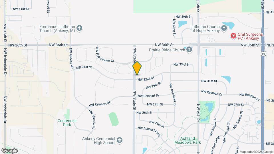1506 NW 32nd St Map and Location Details