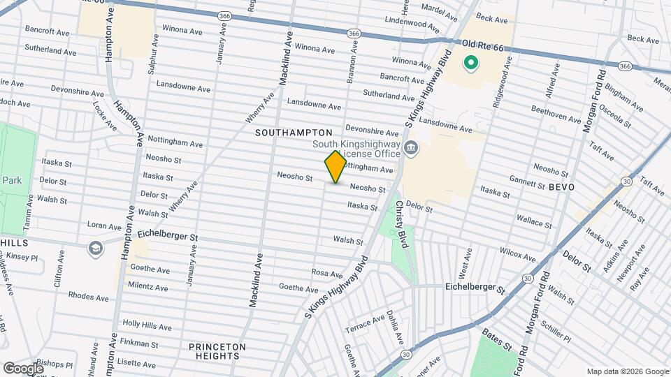 4988 Neosho St Map and Location Details