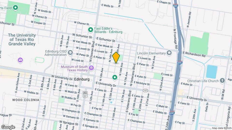 402 N Alexandrite Ave, Unit 1 Map and Location Details