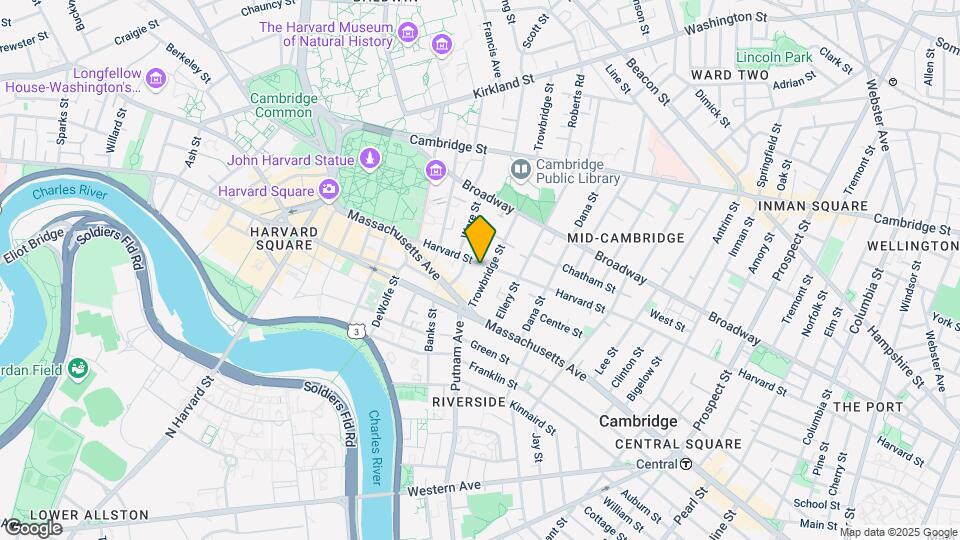 372 Harvard St Mapa y Detalles de la Ubicación