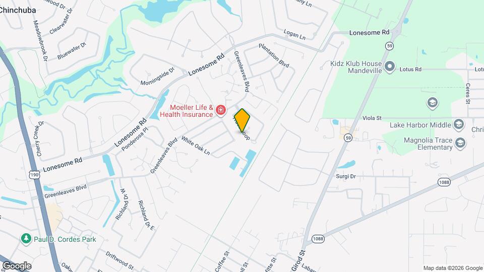 68 Trace Loop Map and Location Details