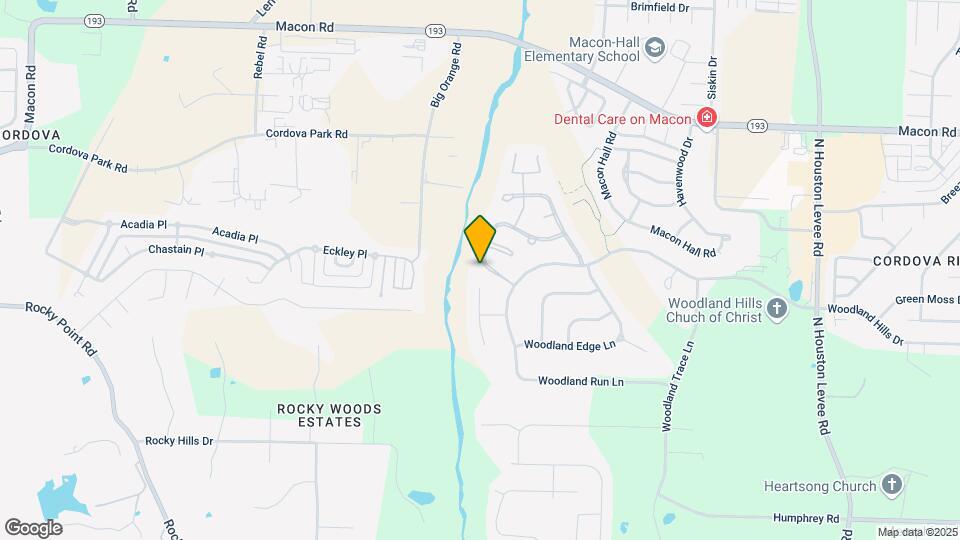 9570 Woodland Creek Ln Map and Location Details