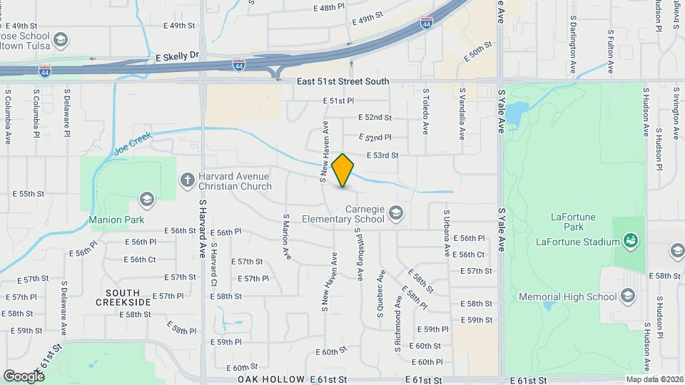 3932 E 54th St Map and Location Details