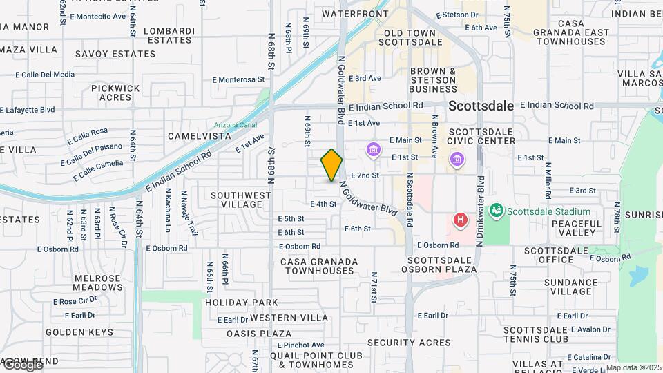 6936 E 3rd St Map and Location Details