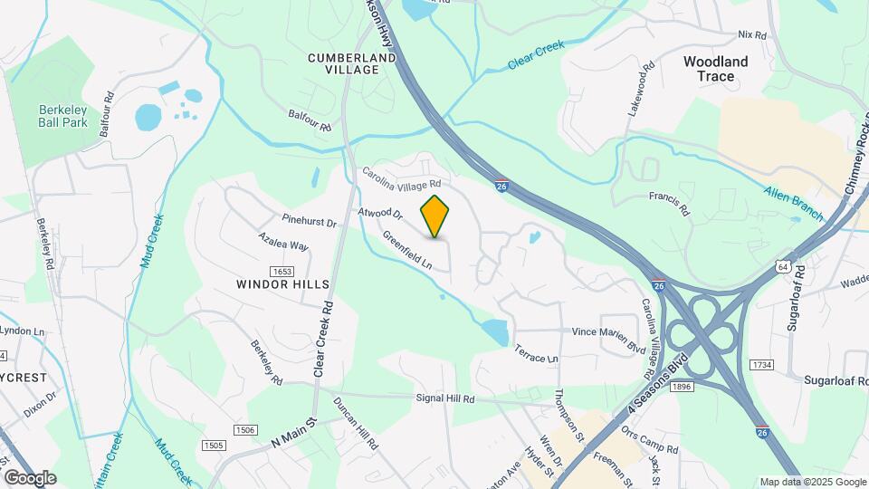 136 Atwood Dr Map and Location Details