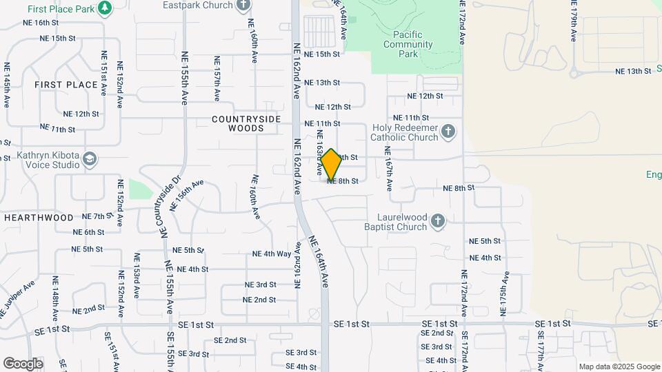 16309 NE 8th St Map and Location Details
