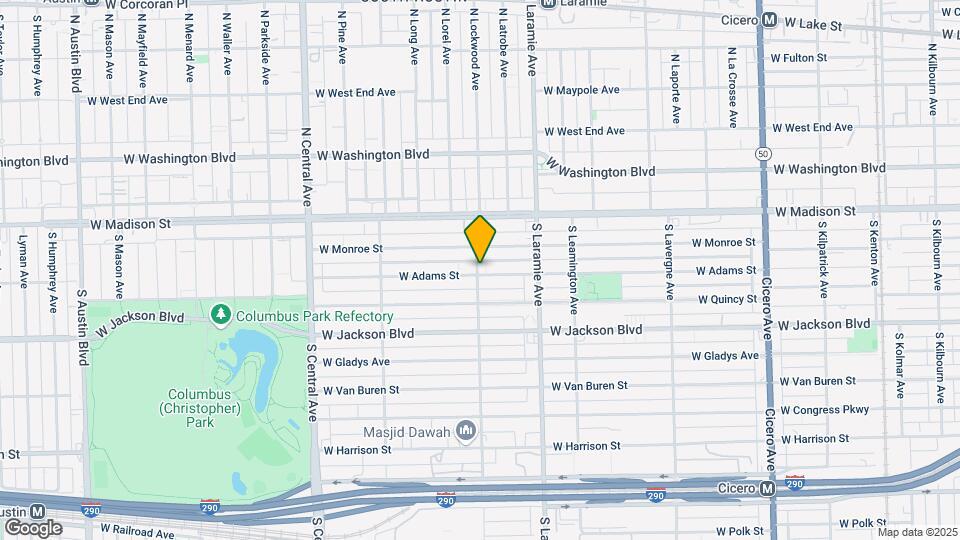 5260 W Adams St Map and Location Details