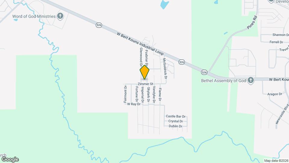 6201 W Bert Kouns Industrial Loop Map and Location Details