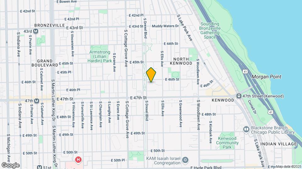 South Drexel Apartments Map and Location Details