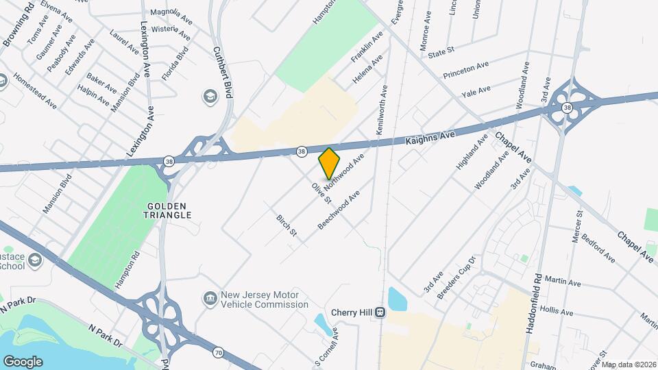 724 Northwood Ave Map and Location Details