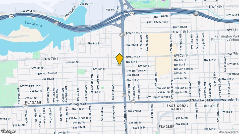 4227 NW 5th St Map and Location Details
