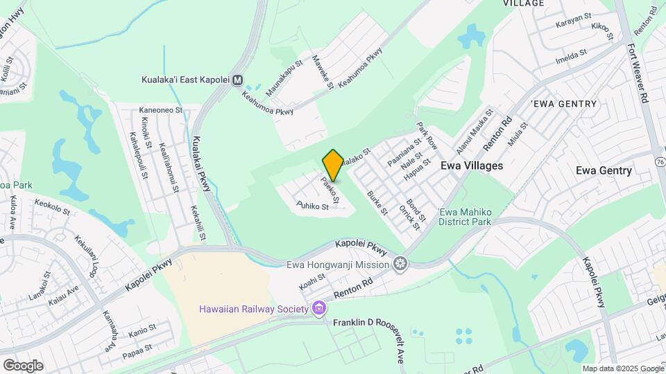 91-1761-1761 Paeko St Map and Location Details