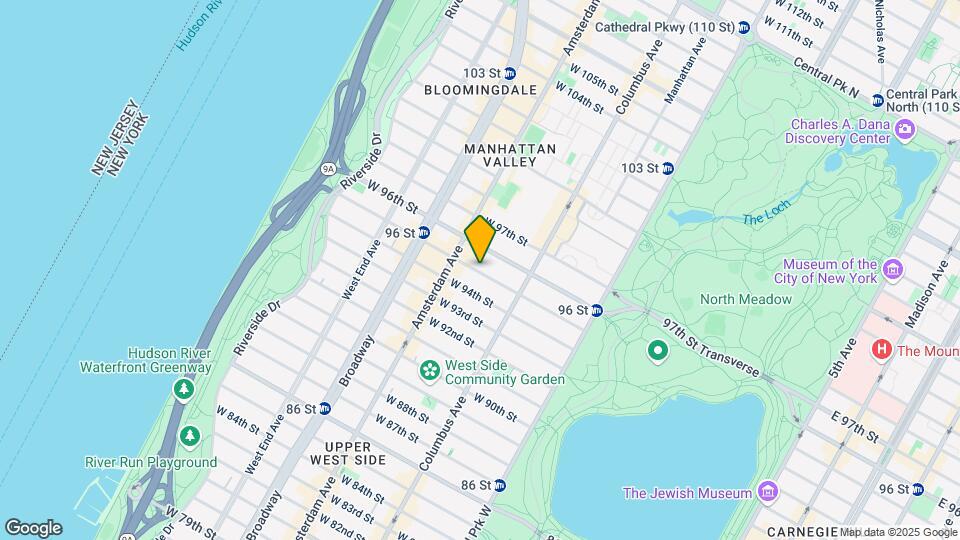149 W 95th St Mapa y Detalles de la Ubicación