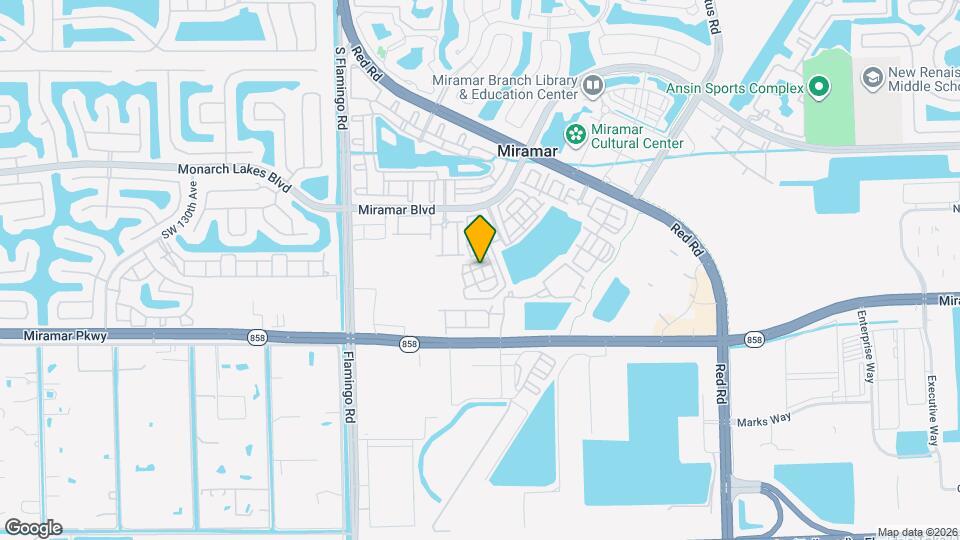 2850 SW 119th Way Map and Location Details