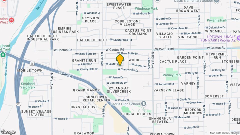 8544 W Cherry Hills Dr Map and Location Details