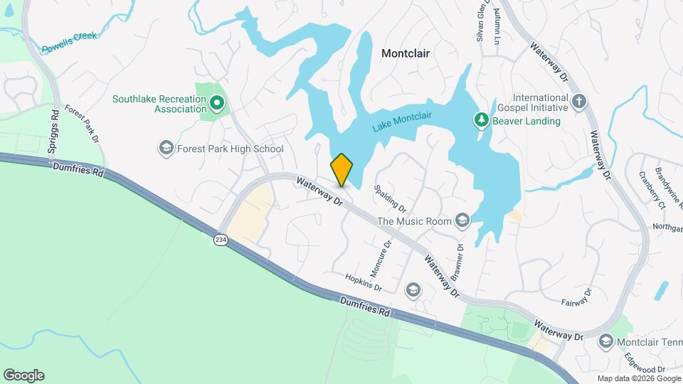 15640 Montview Dr Map and Location Details