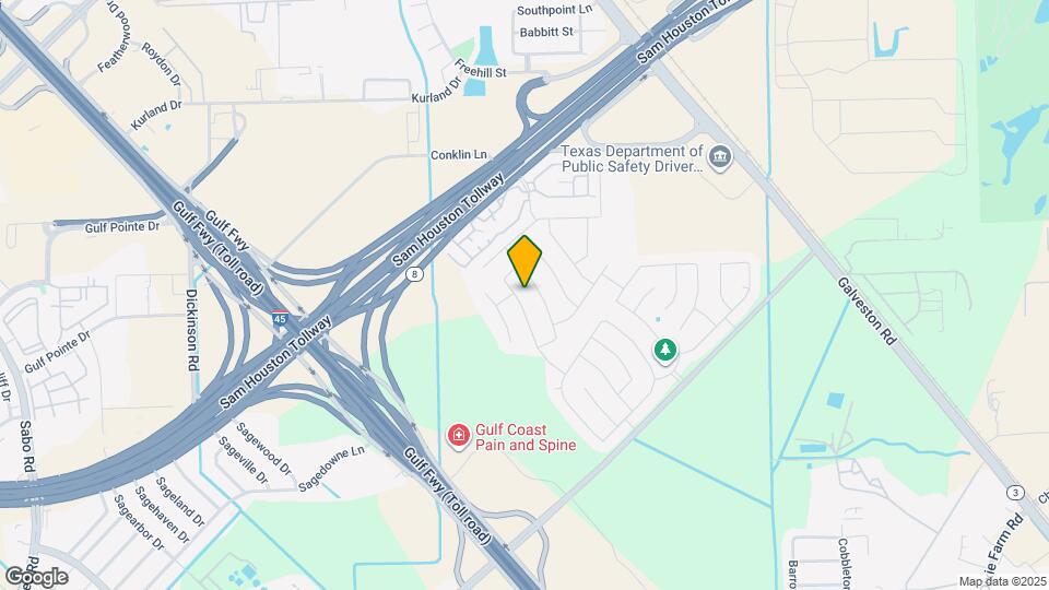 10723 Clear Arbor Ln Map and Location Details