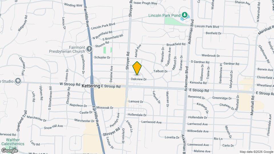 521 Oakview Dr Map and Location Details