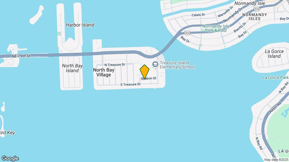 1801 S Treasure Dr, Unit 102 Map and Location Details