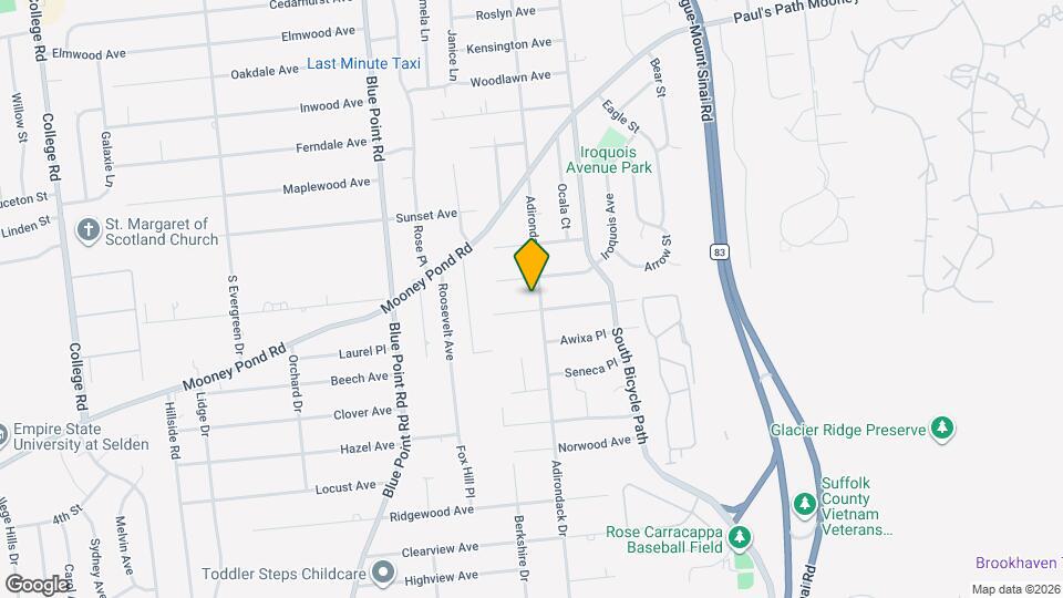 178 Adirondack Dr Map and Location Details