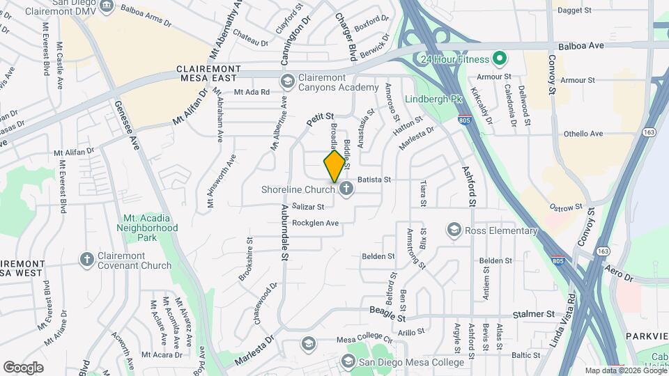 7012 Forum St Map and Location Details