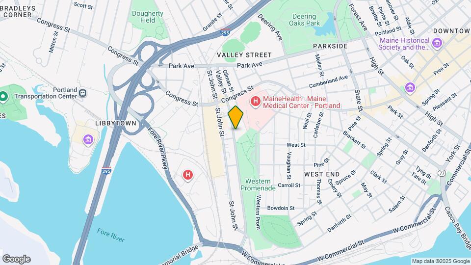 225 Valley St Map and Location Details