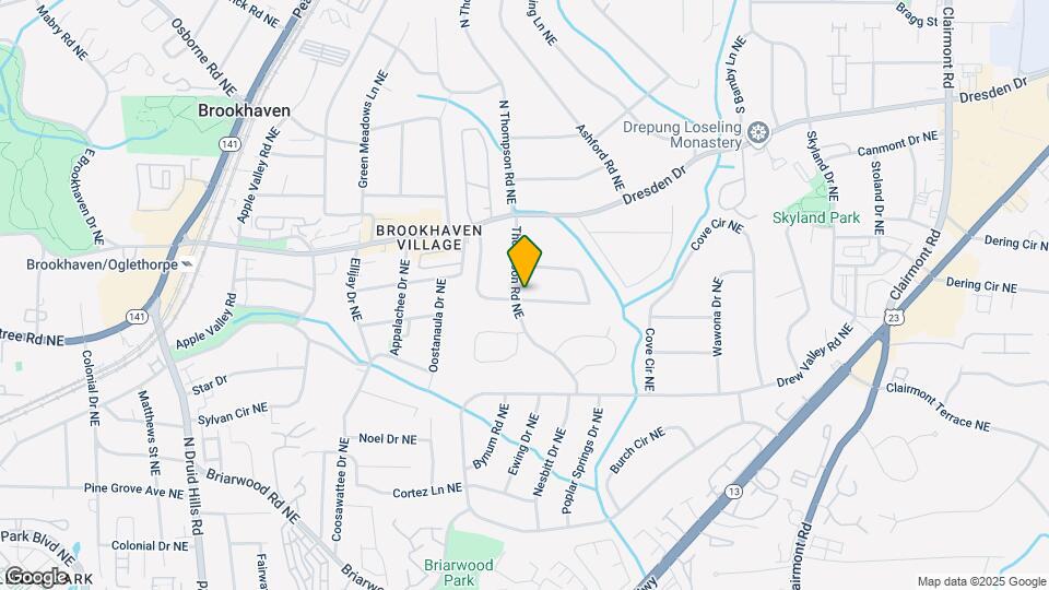 2497 Thompson Rd NE Mapa y Detalles de la Ubicación