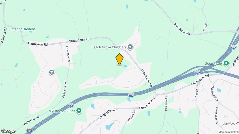 6933 Daybreak Dr Map and Location Details