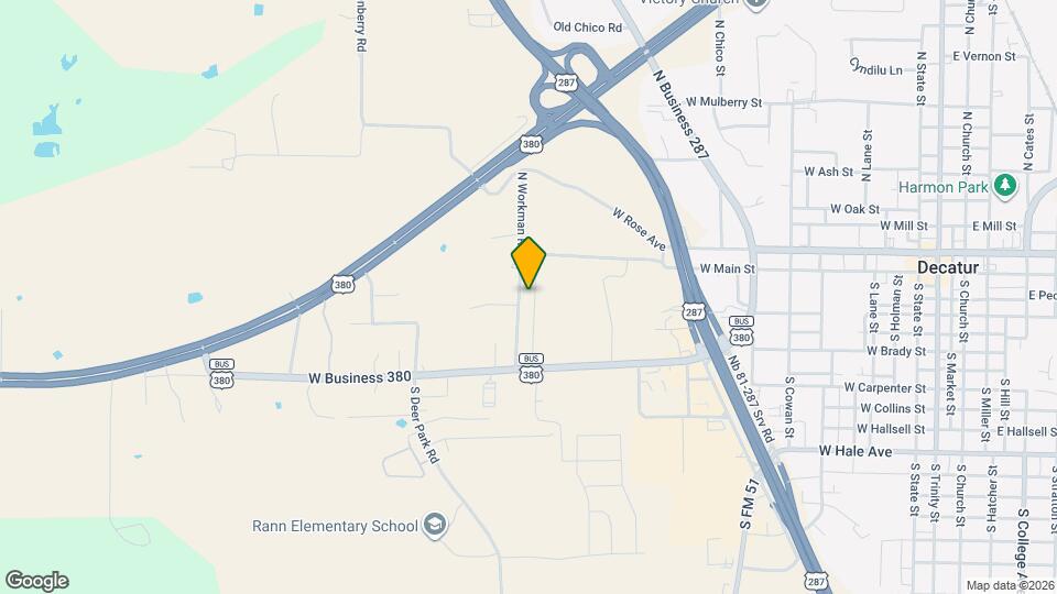 202 S Sendero Dr Map and Location Details