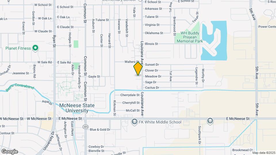 1001 McDonald Dr Map and Location Details