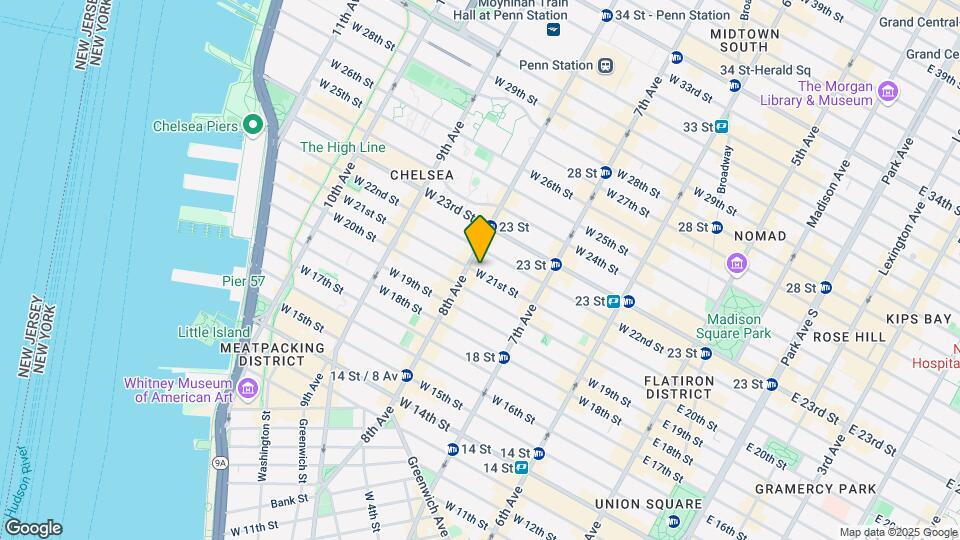 259 W 21st St Map and Location Details