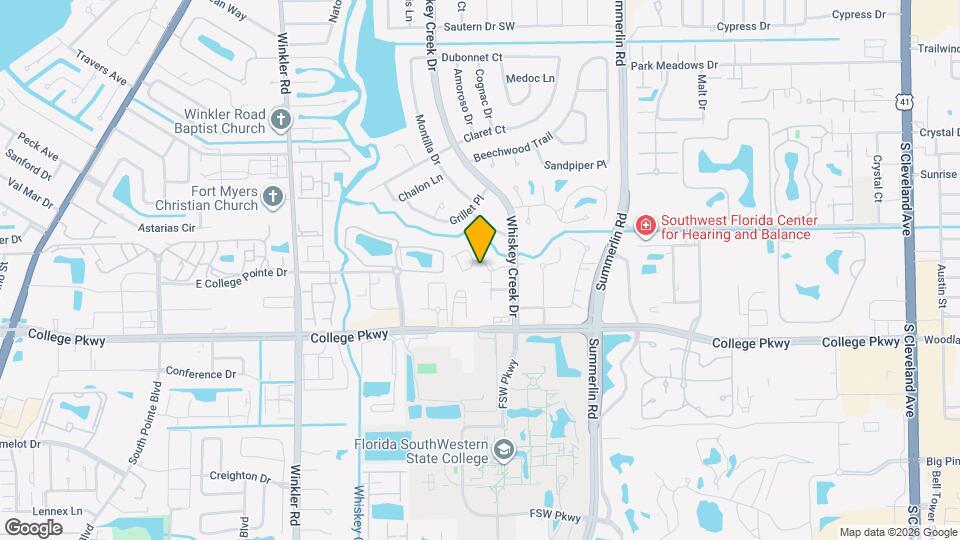 6116 Whiskey Creek Dr Map and Location Details