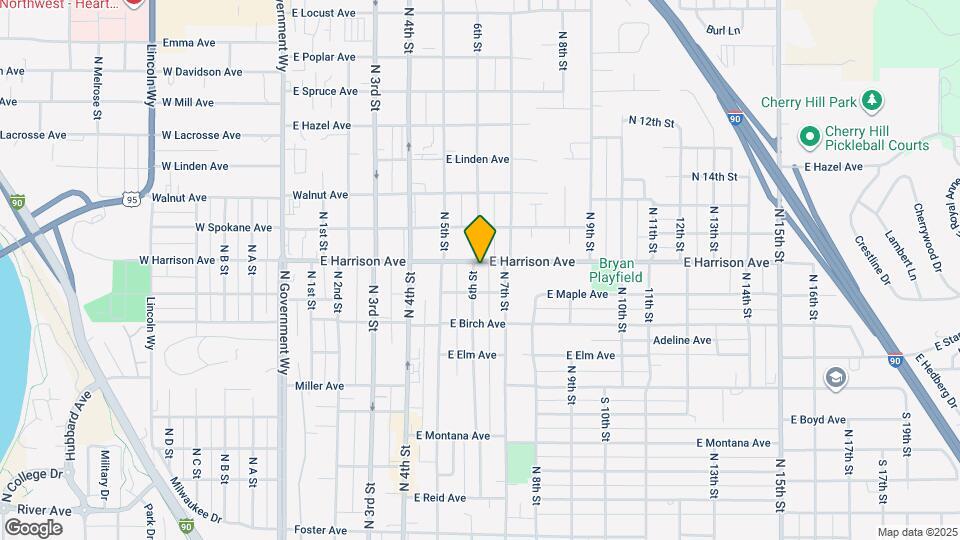 1140 N 6th St Map and Location Details
