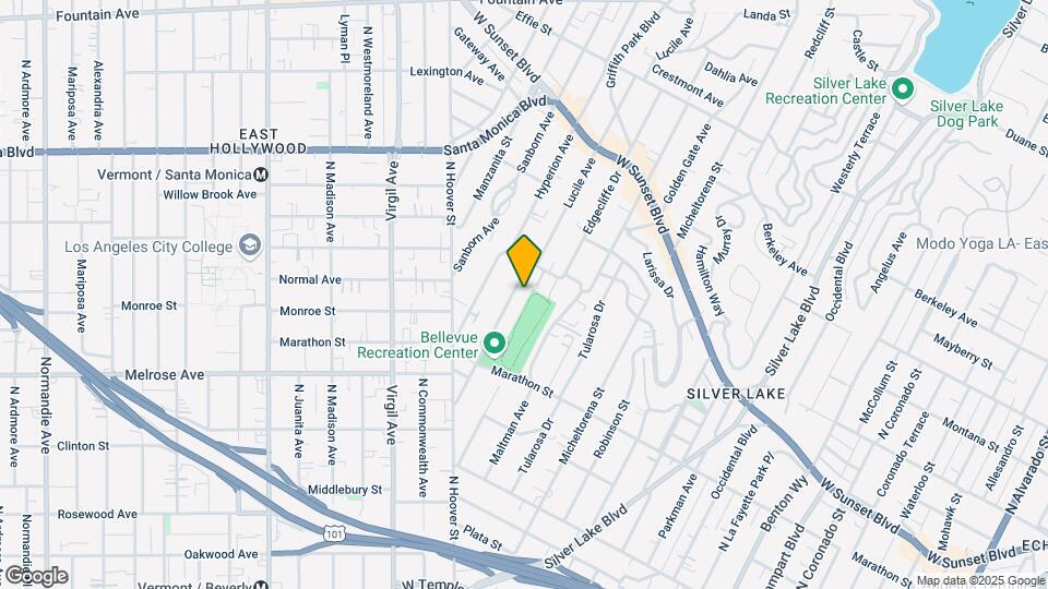 936 Lucile Ave Map and Location Details