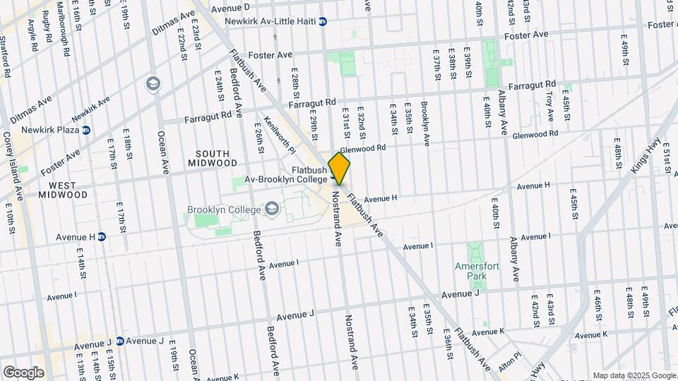 2163 Nostrand Ave-Unit -2 Map and Location Details