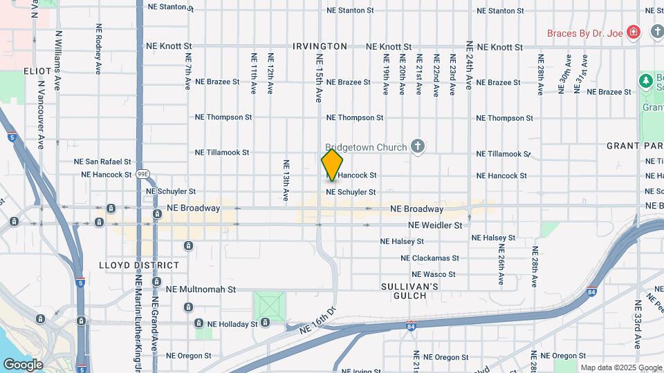 1531 NE Schuyler St Mapa y Detalles de la Ubicación