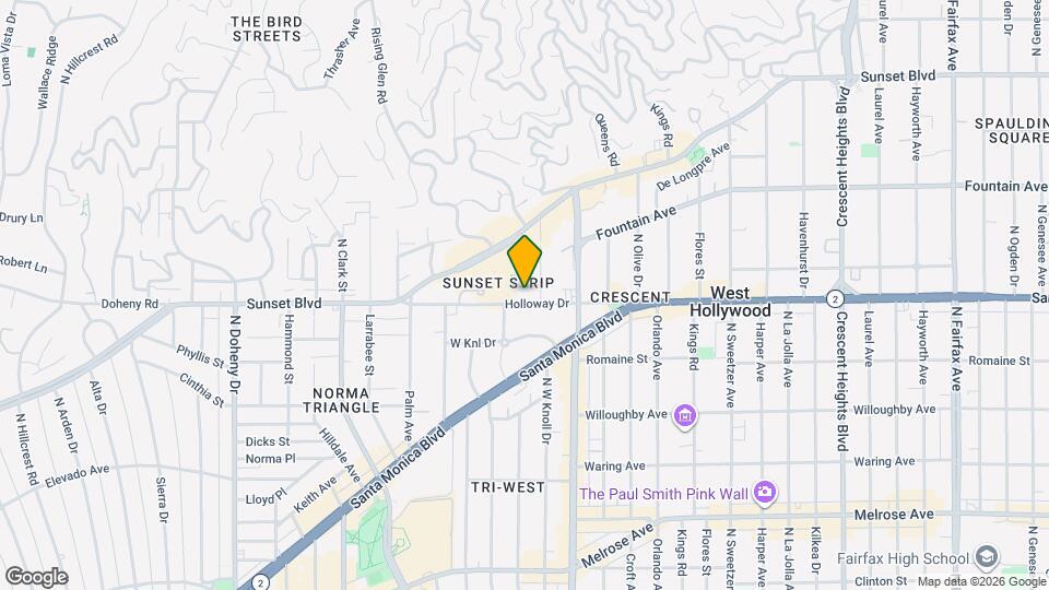 8561 Holloway Dr Map and Location Details