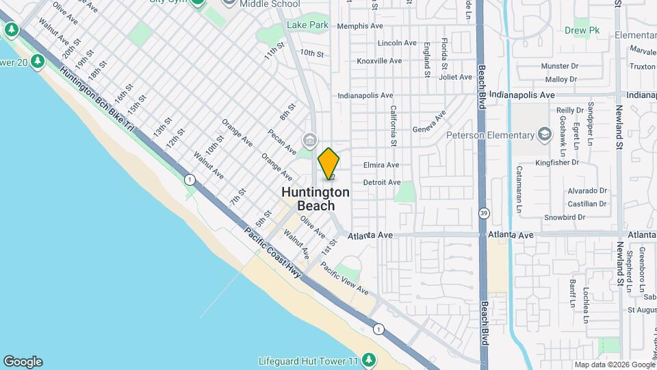 429 Lake St Mapa y Detalles de la Ubicación