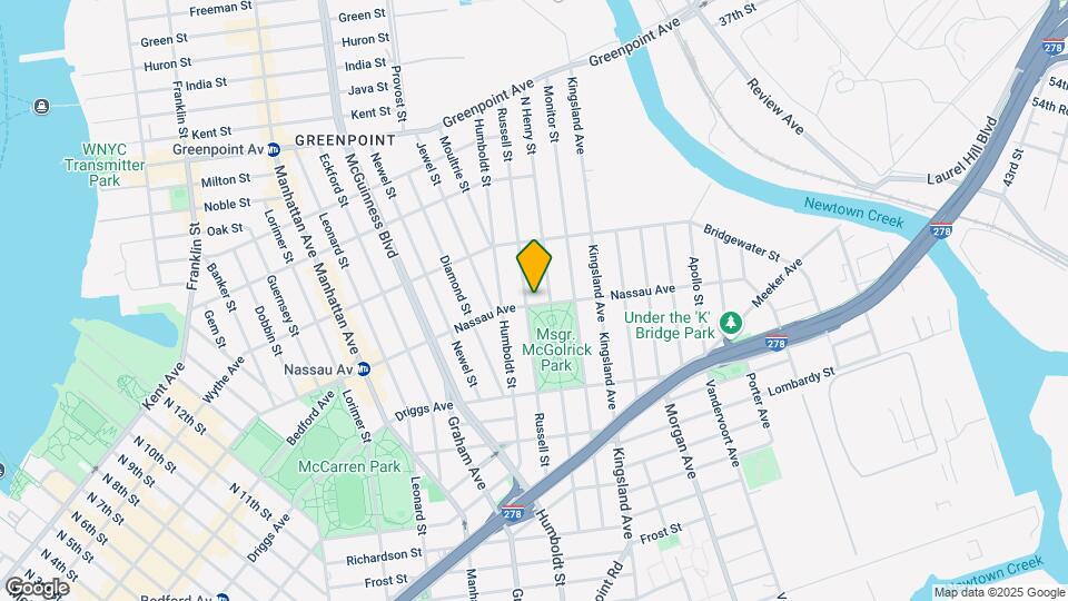 211 Nassau Ave Mapa y Detalles de la Ubicación
