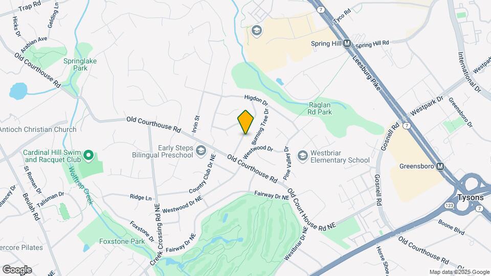 1719 Larkmeade Dr Mapa y Detalles de la Ubicación