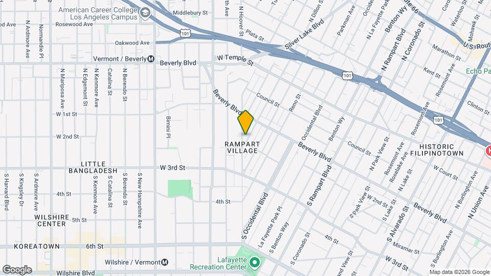 145 S Dillon St Map and Location Details