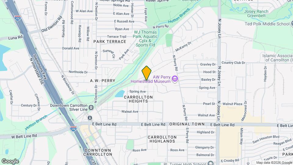 1516 Baxley St Map and Location Details