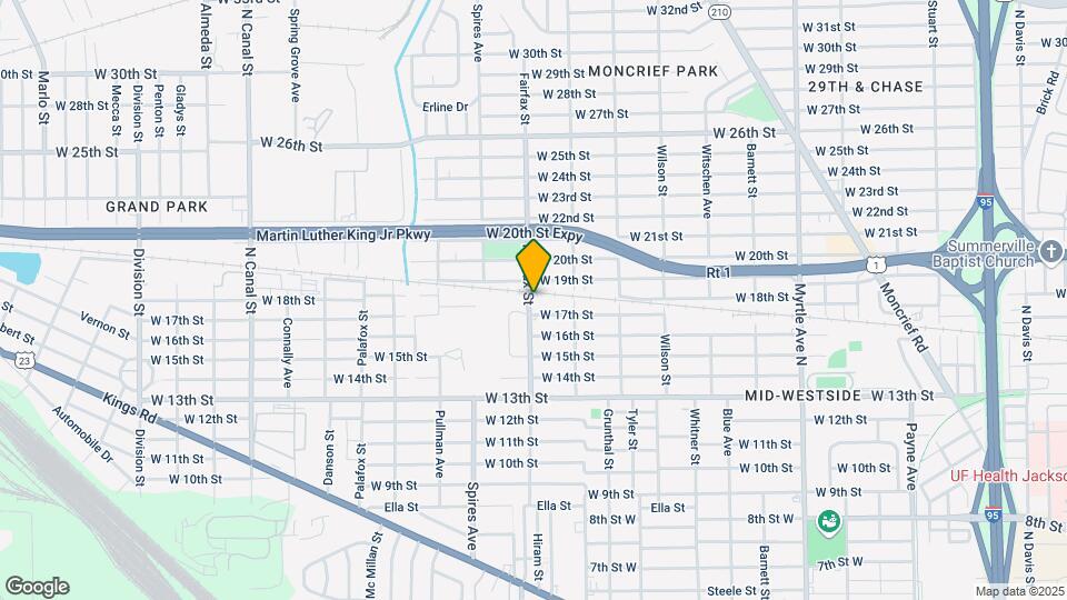 2719 Fairfax St Map and Location Details