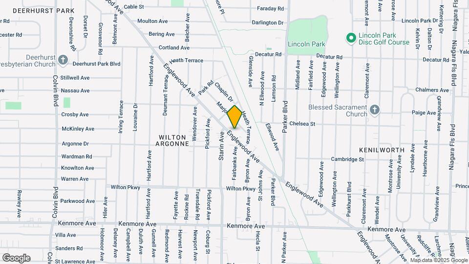647 Englewood Ave Map and Location Details