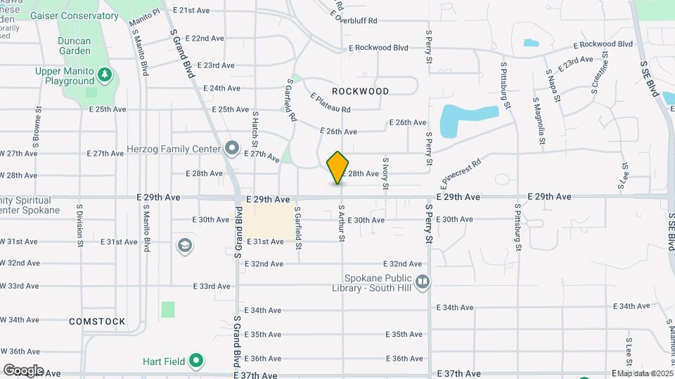 2828 S Arthur St Map and Location Details