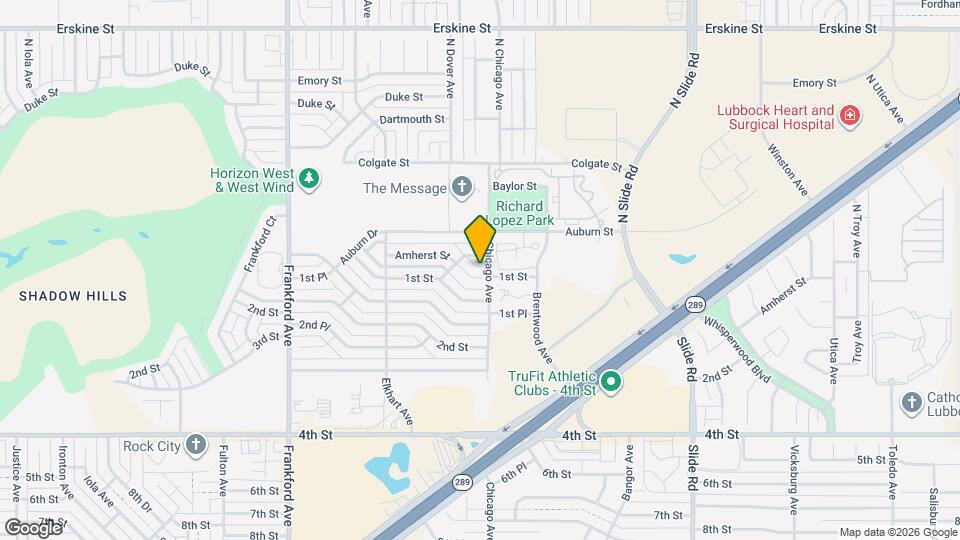 5504 Amherst St Map and Location Details