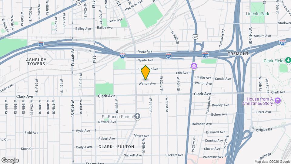 3326 Walton Ave Map and Location Details